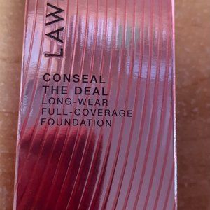 LAWLESS NIB Conseal The Deal Clean AF Foundation Cristallo